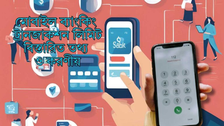 মোবাইল ব্যাংকিং ট্রানজাকশন লিমিট: বিস্তারিত তথ্য ও করণীয়