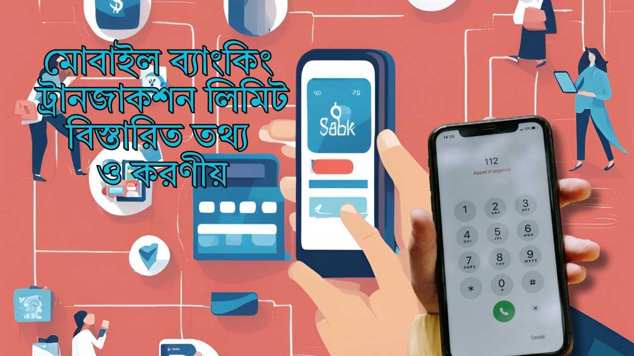 মোবাইল ব্যাংকিং ট্রানজাকশন লিমিট: বিস্তারিত তথ্য ও করণীয়