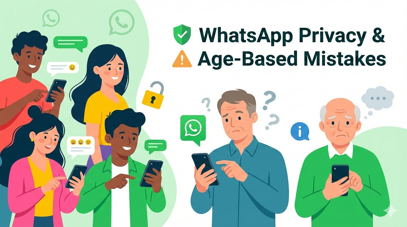 বয়সভেদে হোয়াটসঅ্যাপ ব্যবহারে সবচেয়ে বেশি ভুল করে কারা